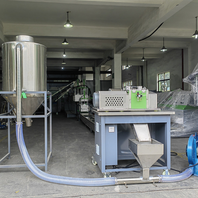 Dostosowany granulator do recyklingu tworzyw sztucznych PP PE Linia maszynowa Chłodzenie wodą Dwa etapy