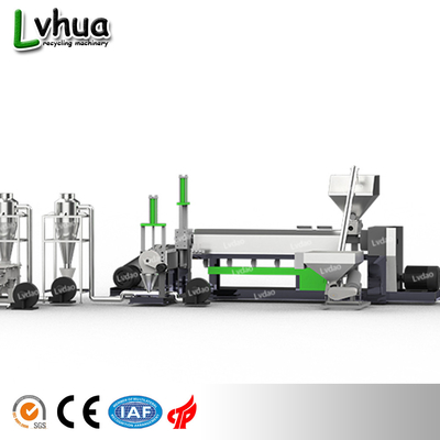 Moc 30-15kW wytłaczarki z pojedynczym ślimakiem PVC i linia do peletyzacji LDP 200-250kg / h