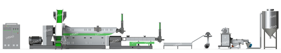 LD-SZ-55 Plastikowe urządzenia do recyklingu Specjalna struktura śrubowa wysoka wydajność