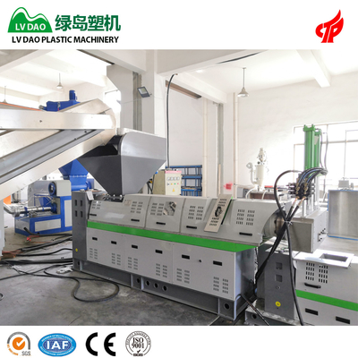 Maszyna do recyklingu mokrych folii PP PE 250 kg / h Energooszczędne, dostosowane do dużych wymagań napięcie