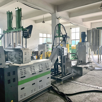 Pierścień wodny Dostosowana maszyna do recyklingu PE do granulowania tworzyw sztucznych